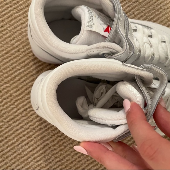 White Reebok Cheer Shoes - Picture 4 of 7